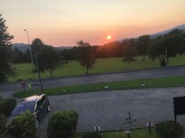 View from our room.
