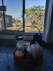 Cesta de café da manhã