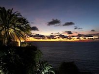 Solnedgang fra rombalkongen