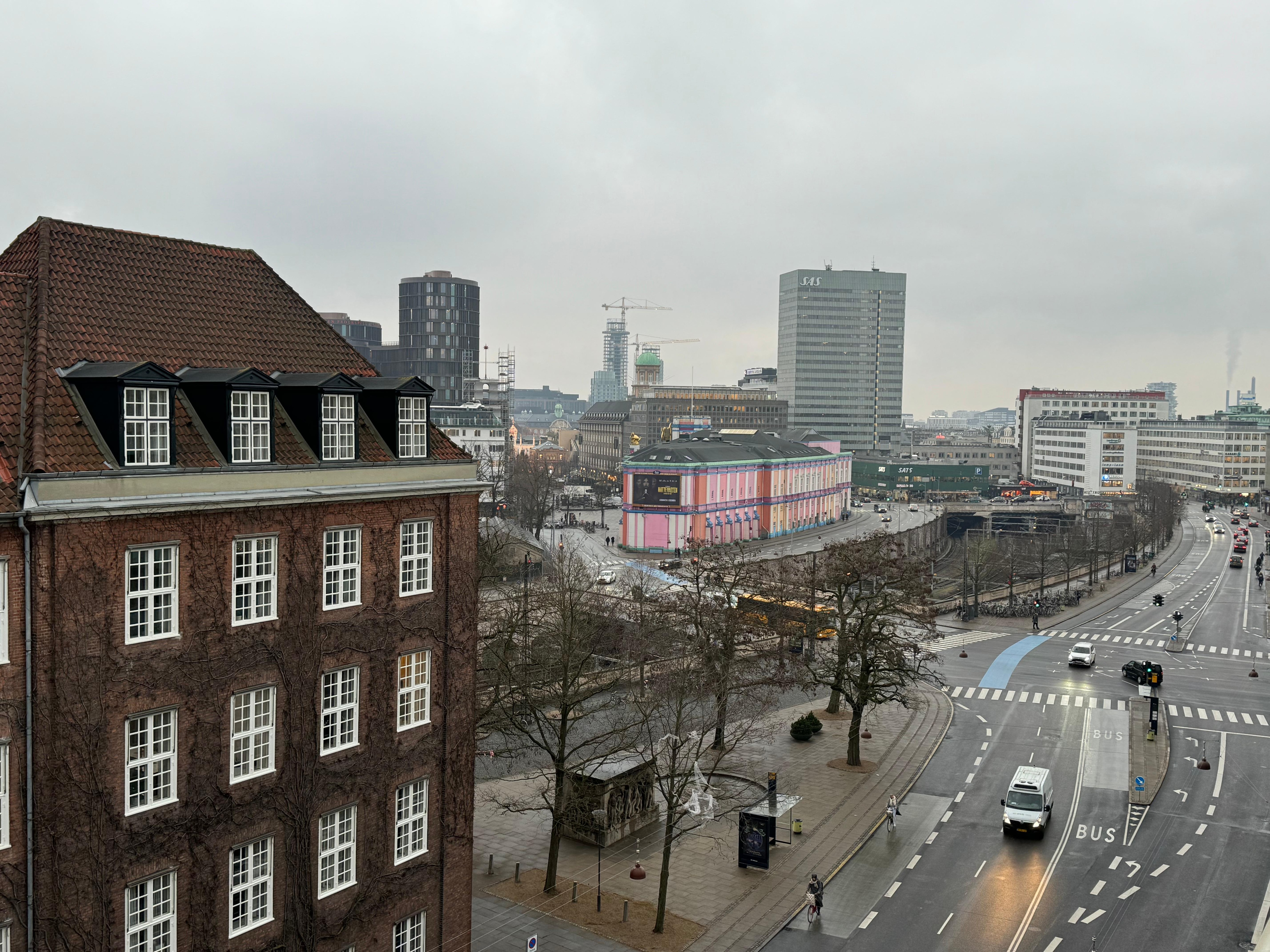 Vue de la terrasse de la chambre