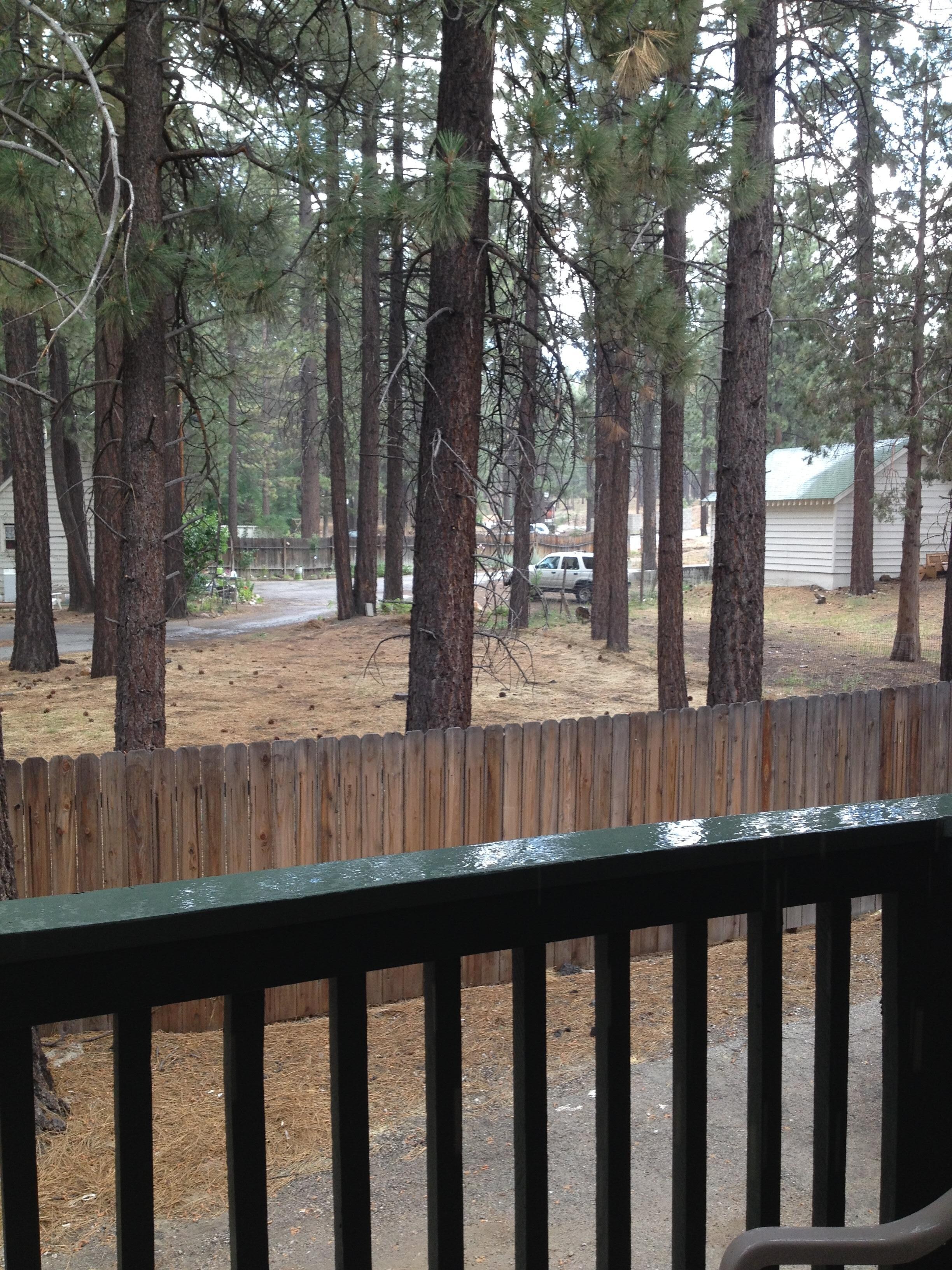 View outside of room