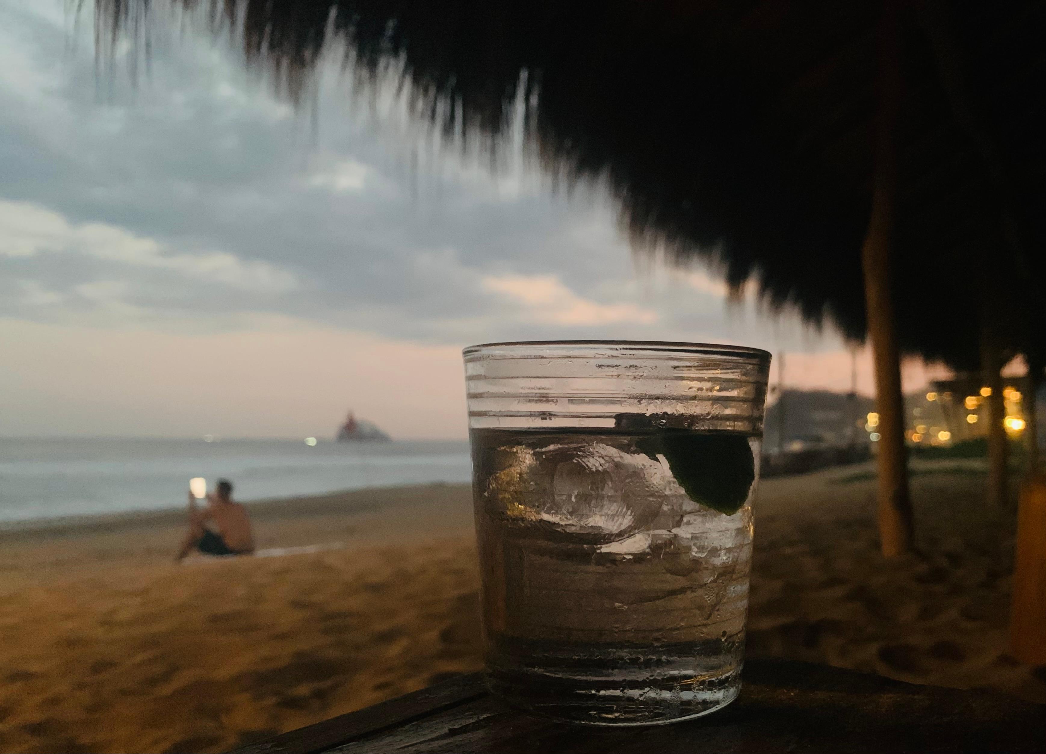 Sunset cocktail