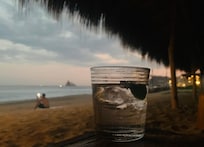 Sunset cocktail