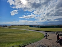 View of the golf course from the hotel