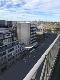 View from our balcony