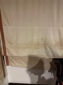 Vorhänge in den Zimmern