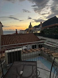 Evening view.