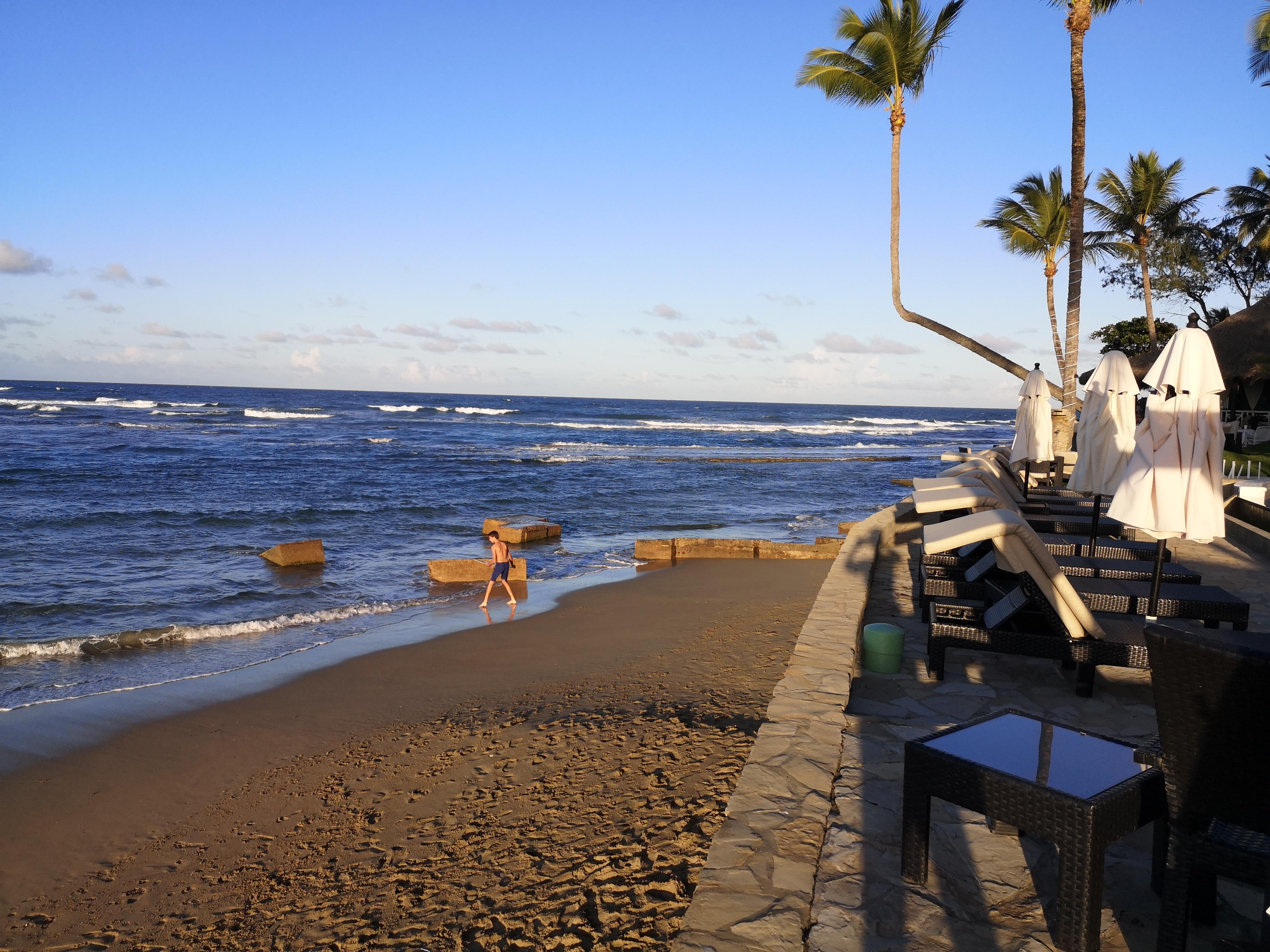 Plage de l'hôtel 