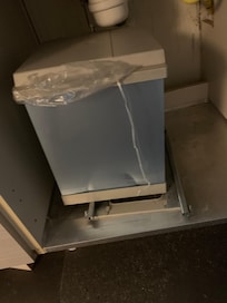 Broken trash slider
