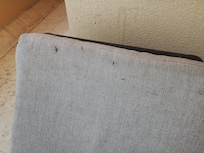 Liege auf der Terrasse