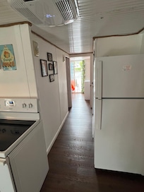 The hall to the rooms