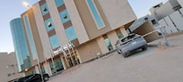 Front entrance to the service apartment