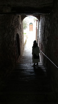 Via stretta in Perugia