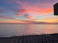 Tramonto visto dal balcone