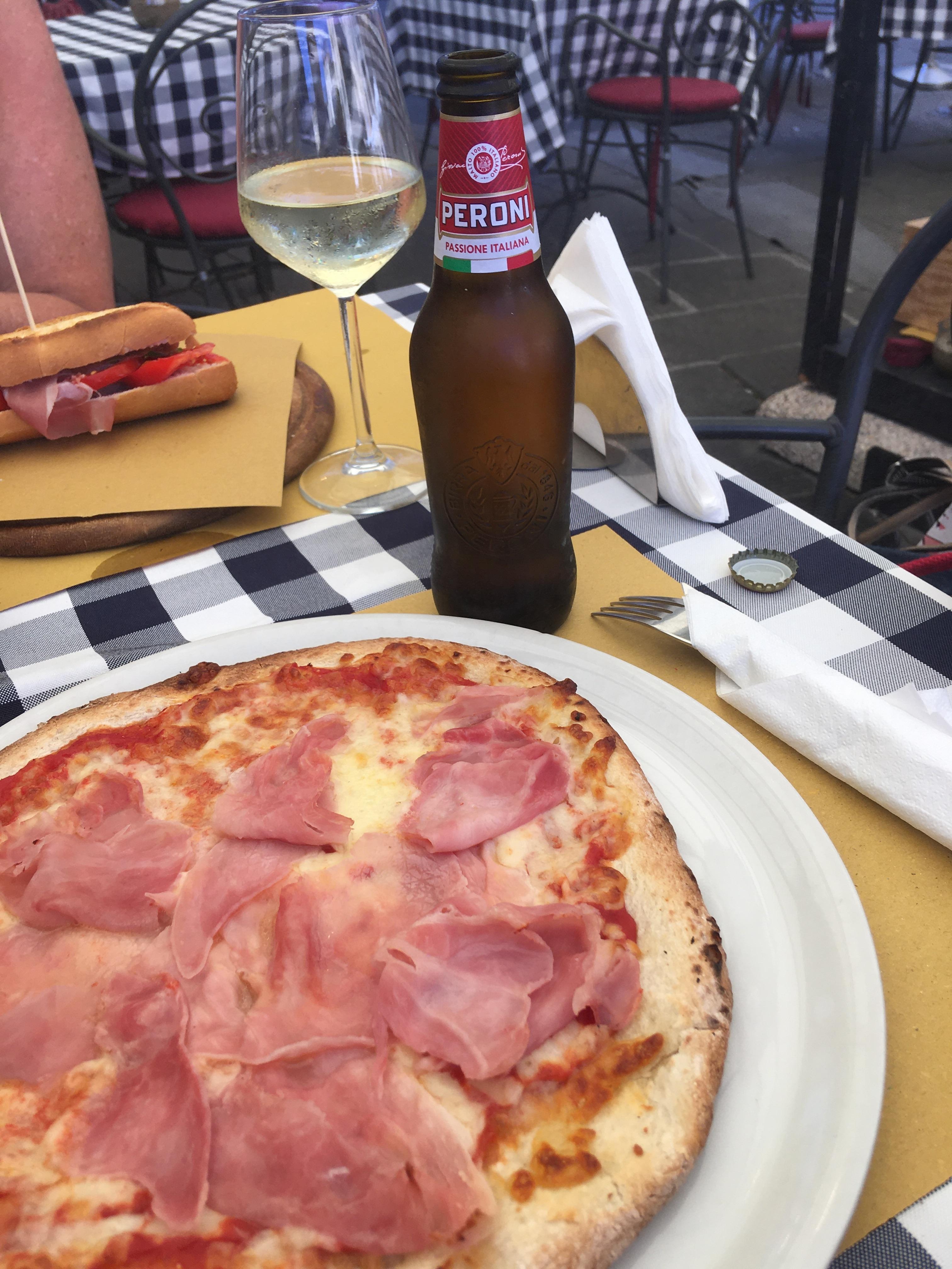 From Lucca old town
