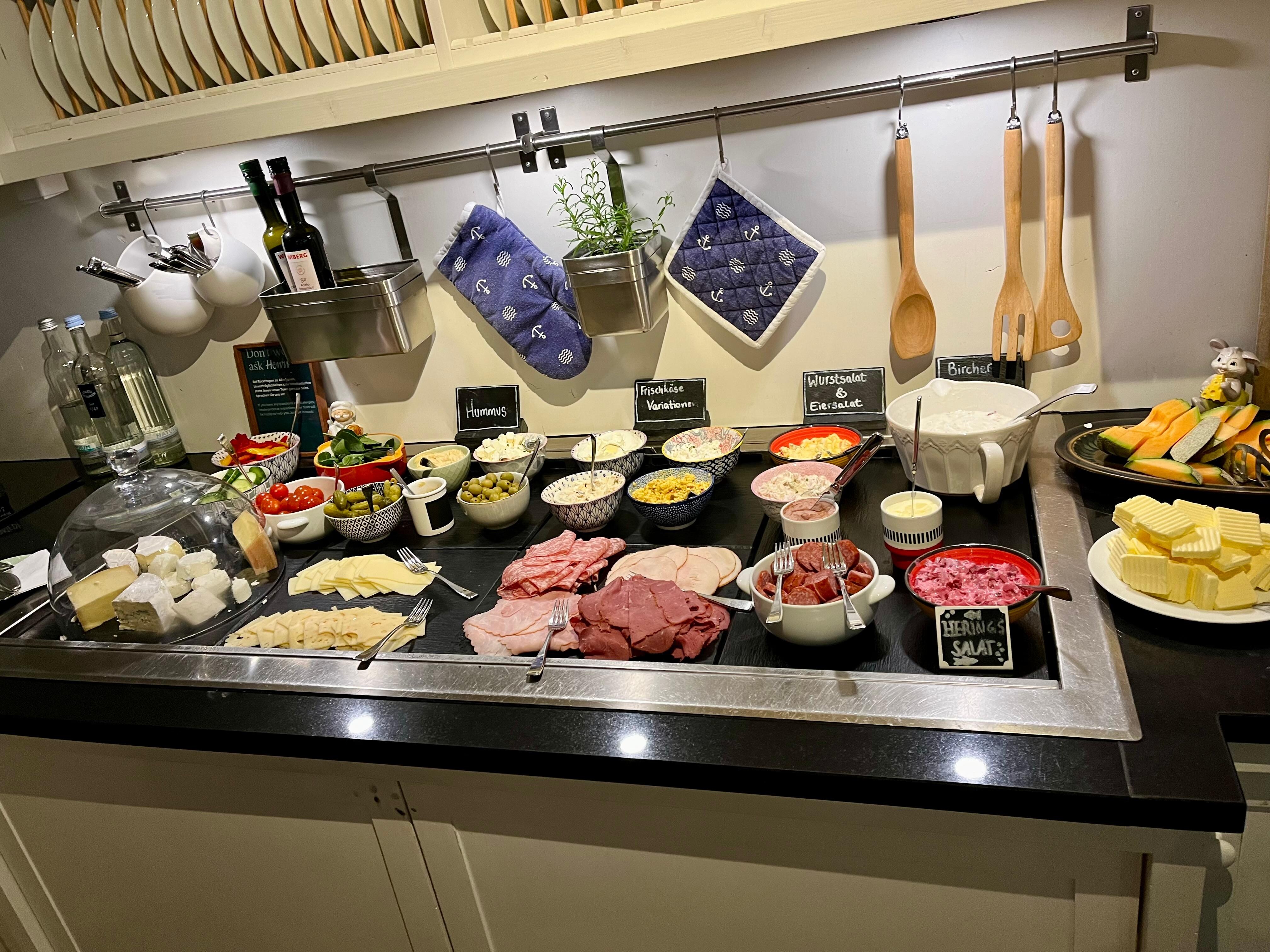 Lækker morgenbuffet
