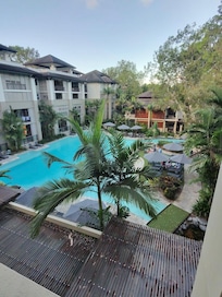 Vue de notre chambre