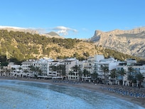 View from hotel terrace