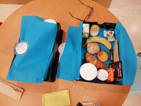 COVID konformes Frühstück...