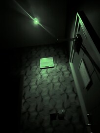 Couldn’t switch this light off at all