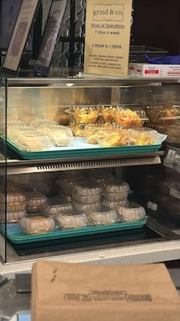 Poucas opções de café da manha