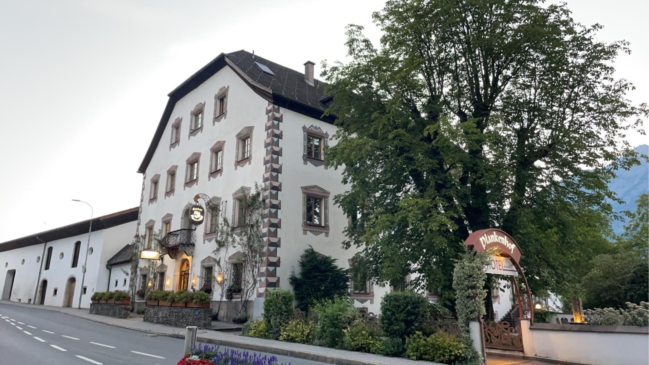 Façade de l’hôtel 