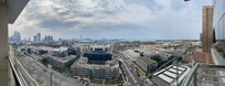 Panoramic view from the balcony