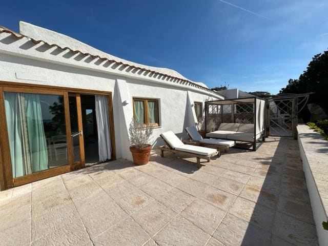 Private patio