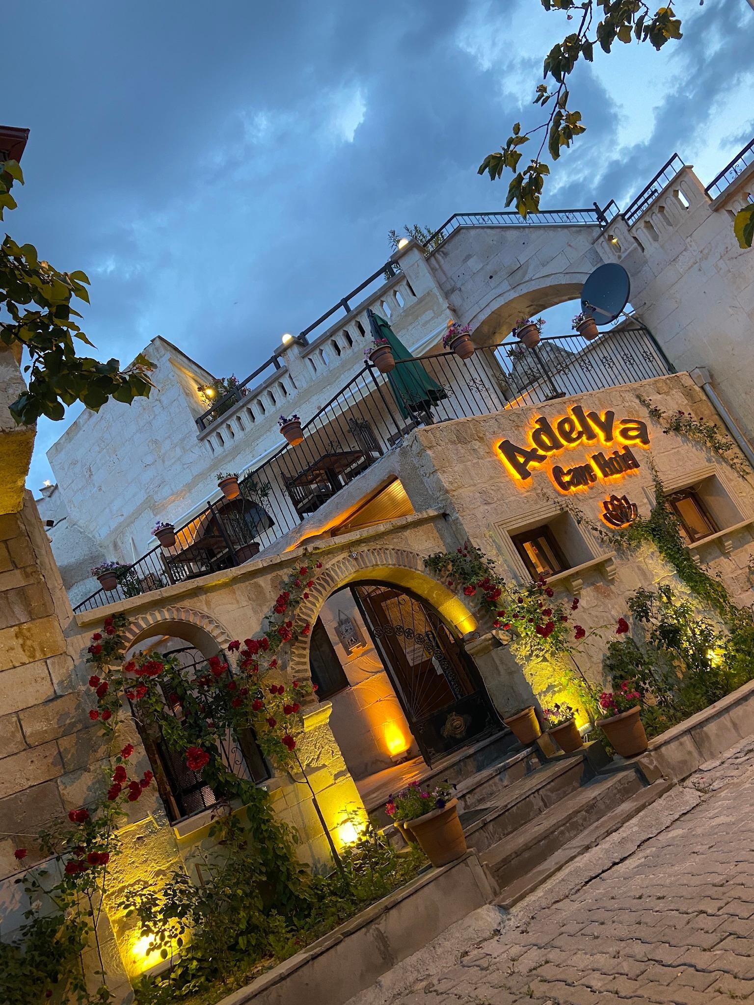 Entrée de l’hôtel