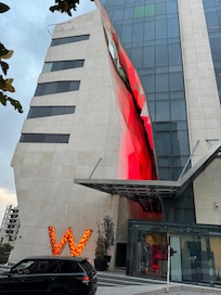 Outside view of the hotel.