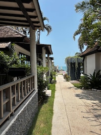 View from villa