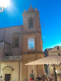 Evening stroll along the main street.