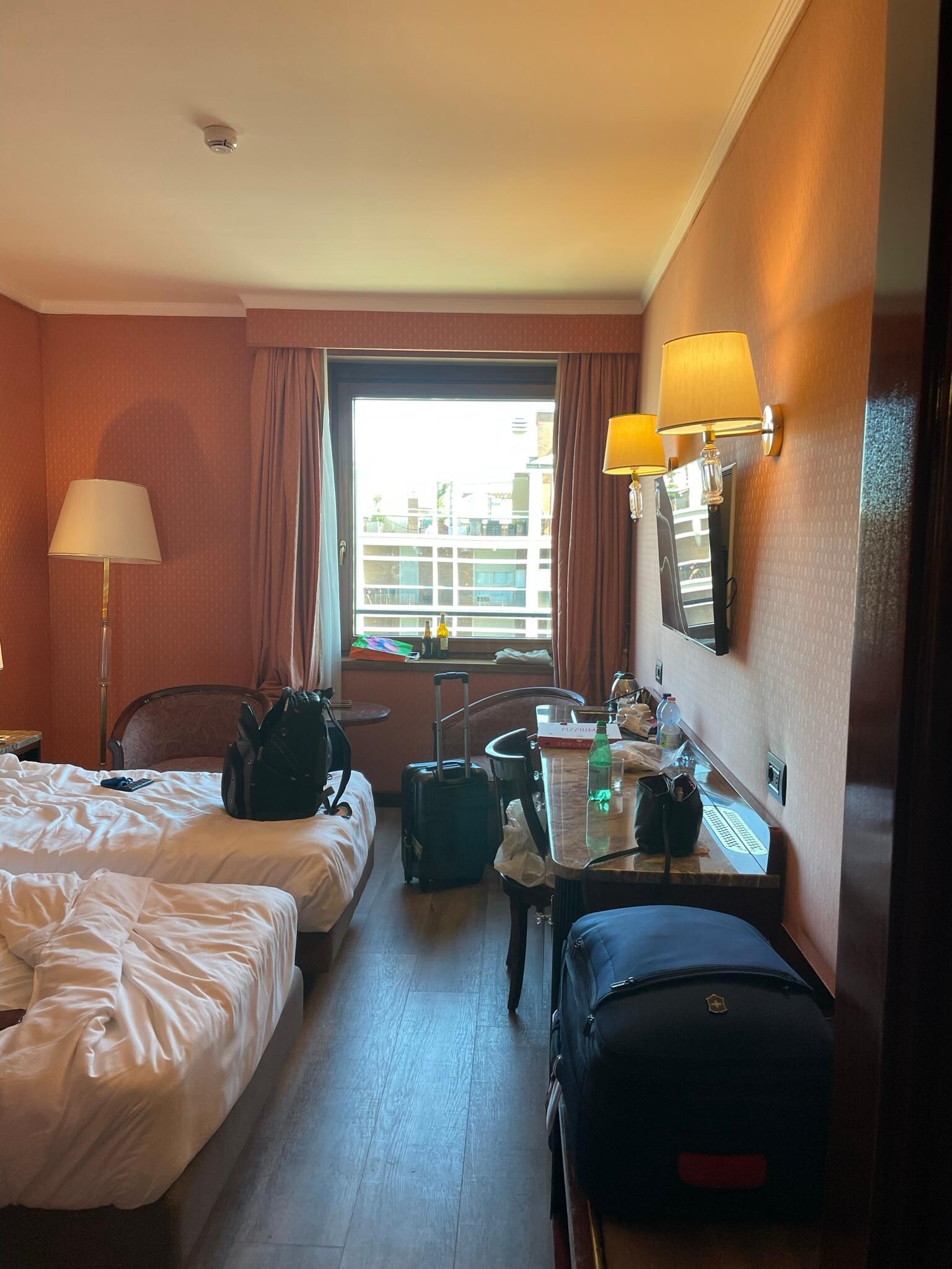 The room