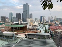 Aussicht von set rooftop bar