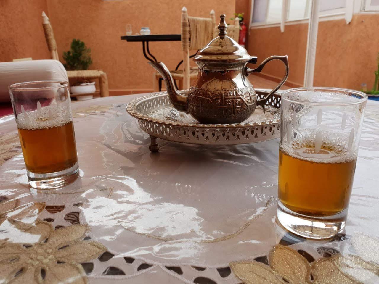 Moroccan mint tea