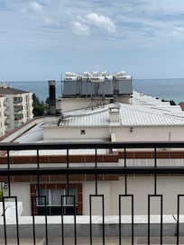 Sea view from the living room