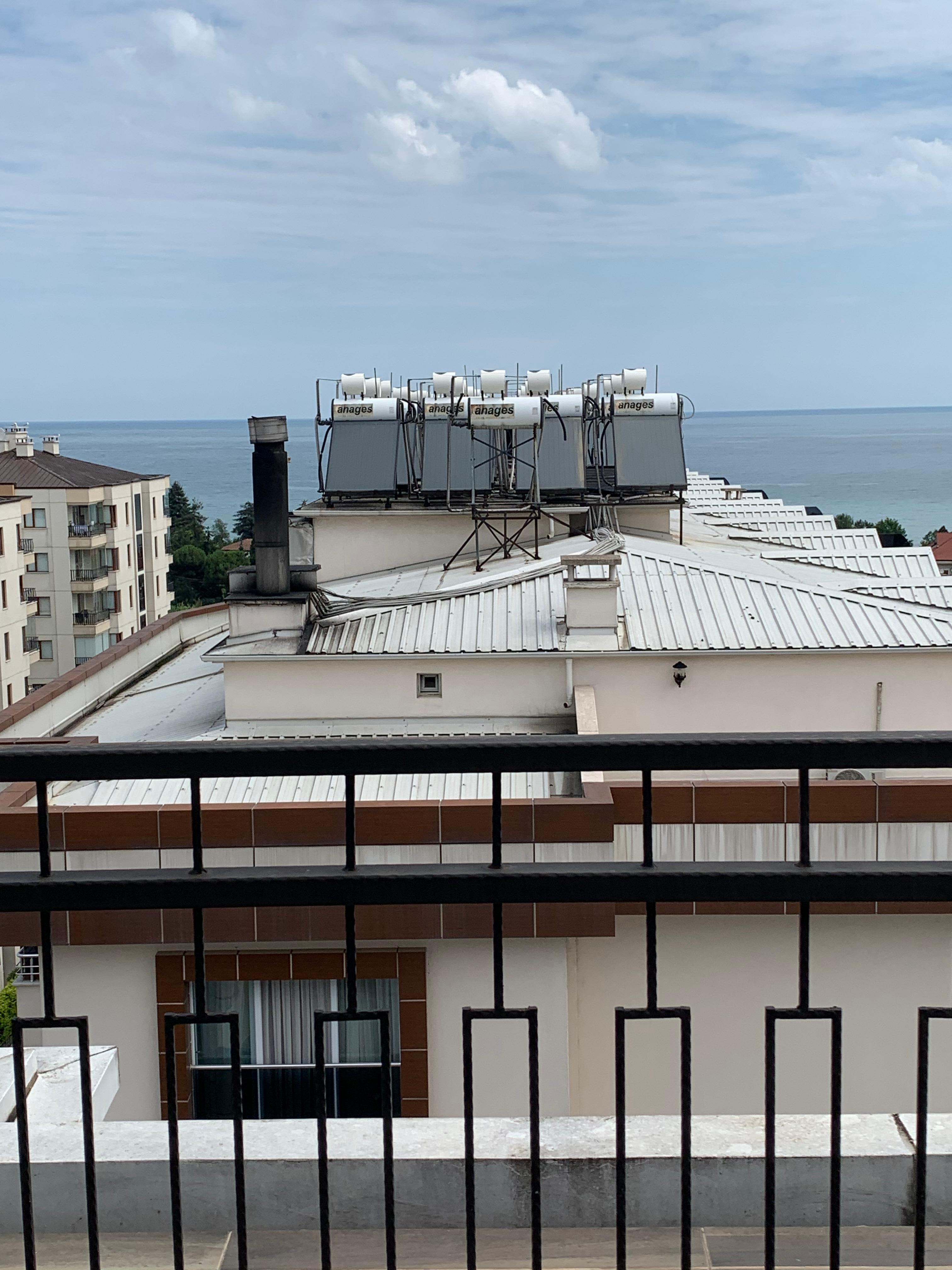 Sea view from the living room