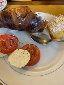 Part of the breakfast spread.
