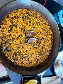 Arroz de pato y setas
