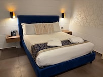 Bed in suite