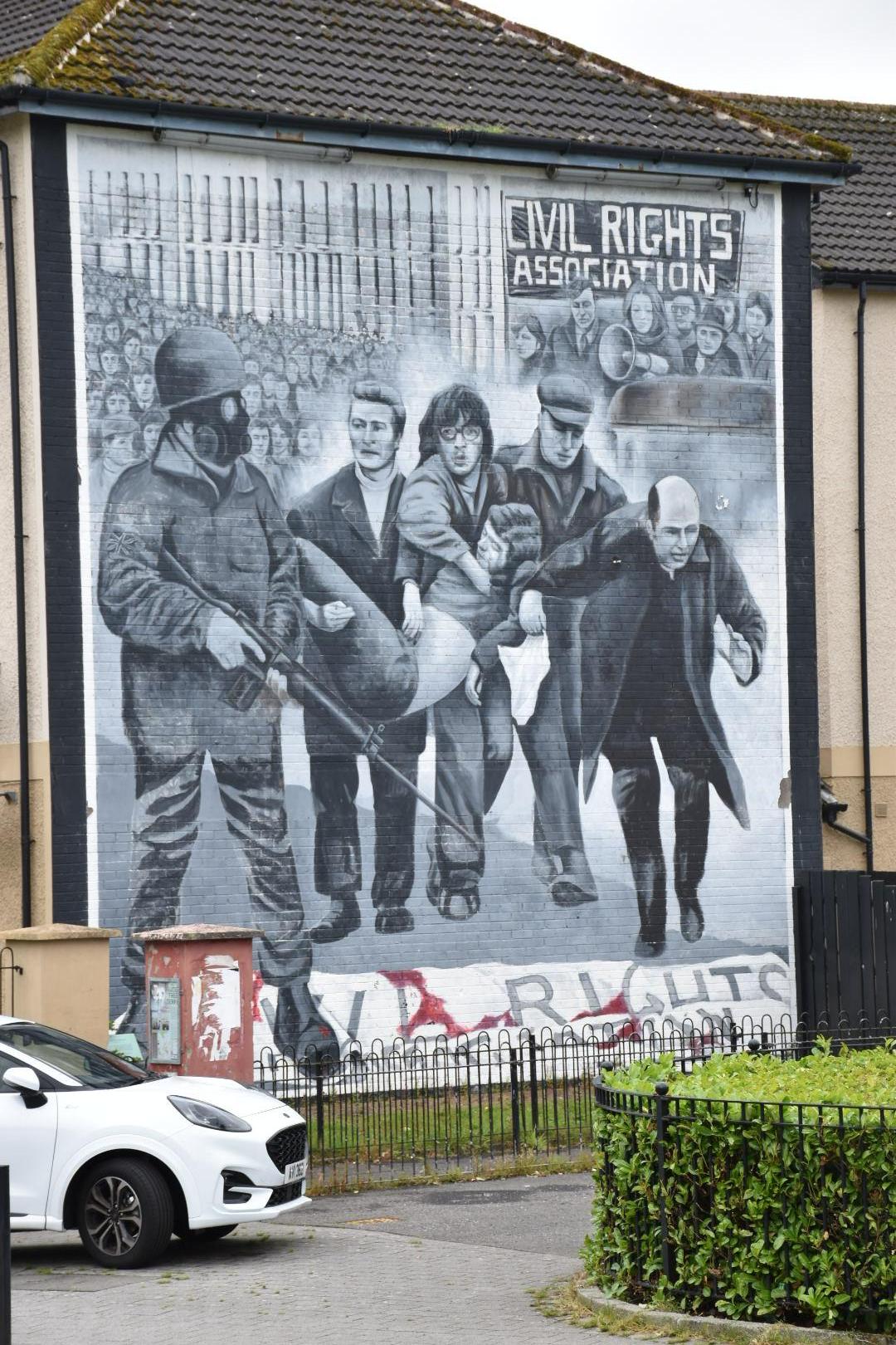 Bogside quartier Derry 