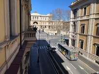 Udsigt fra terrasse.