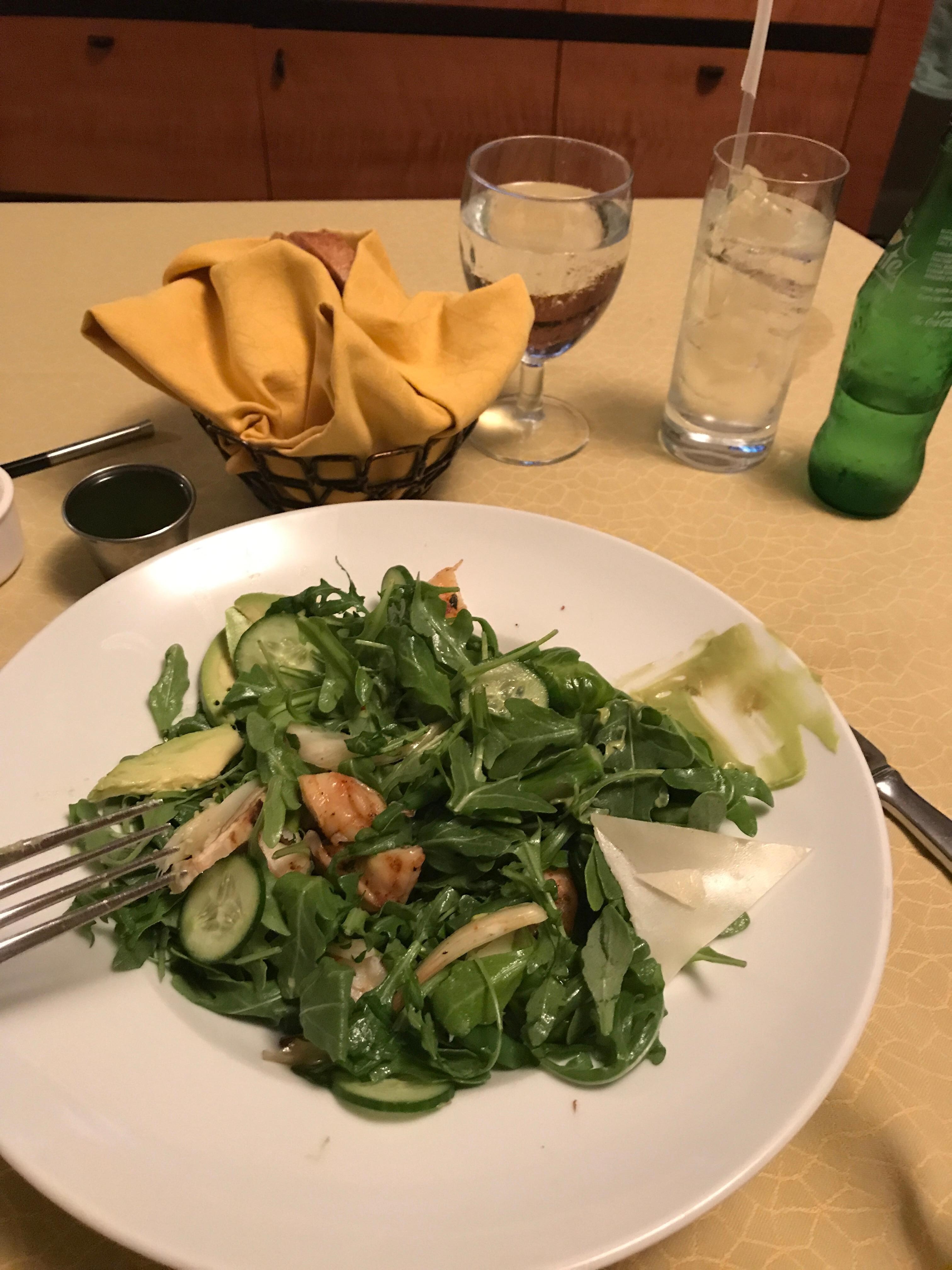 This salad was delicious! 