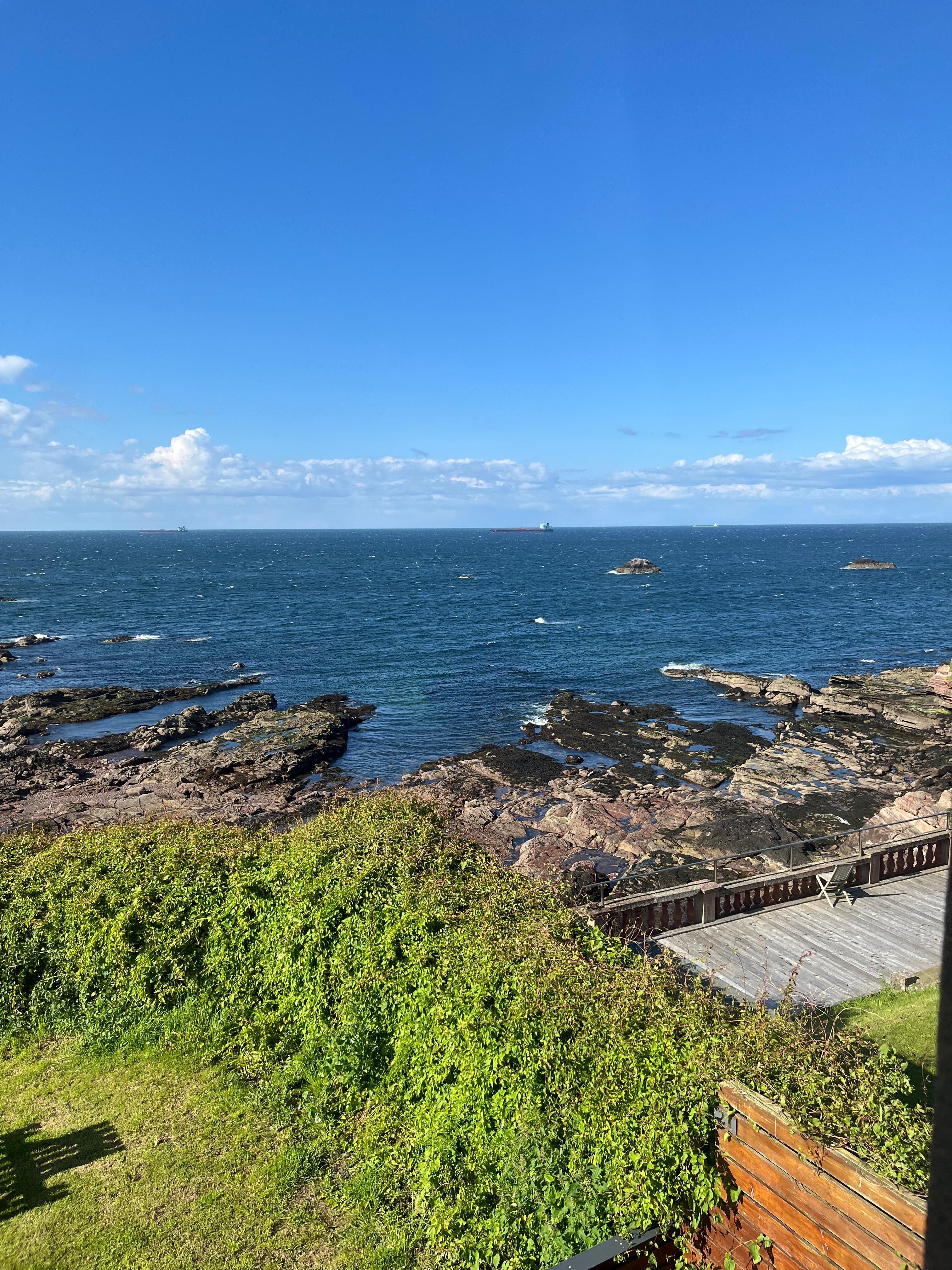 View from bedroom window