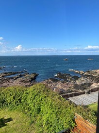 View from bedroom window