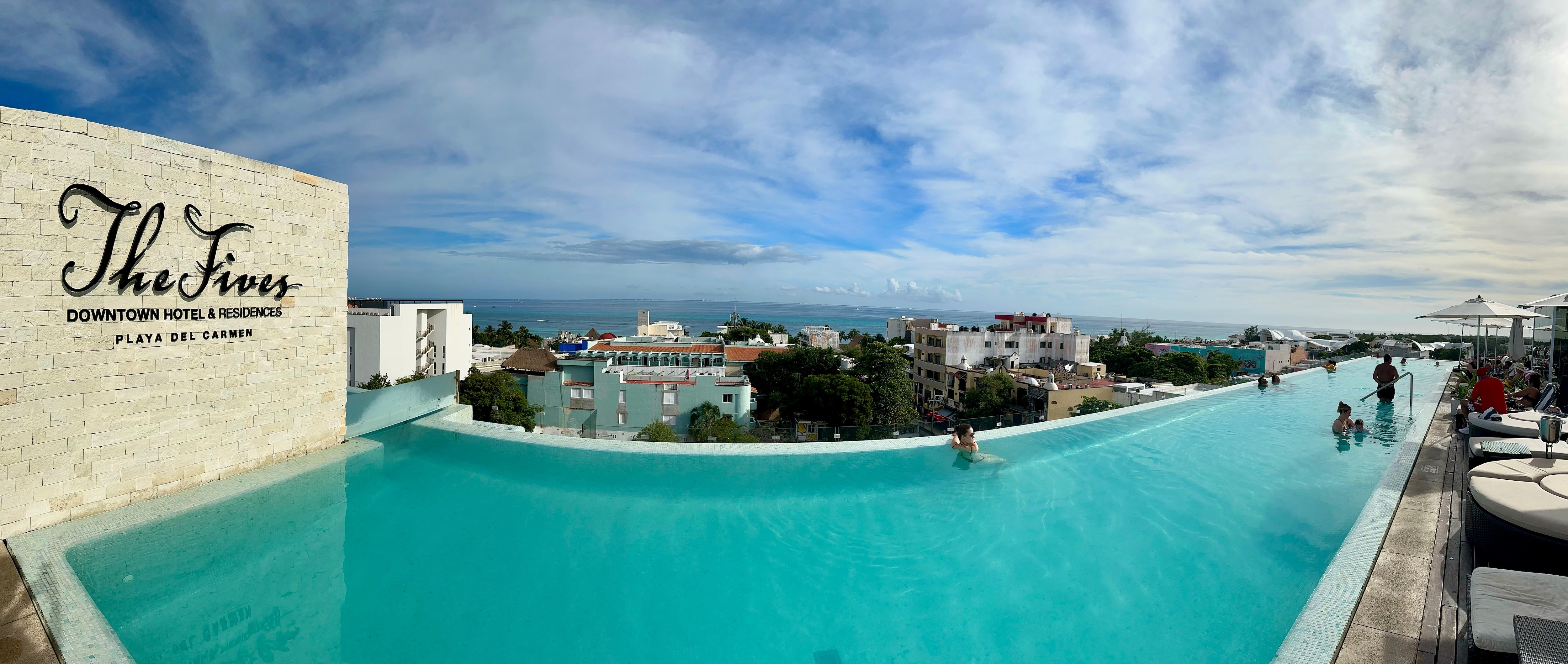 Infinity pool view