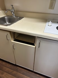 Missing drawer front