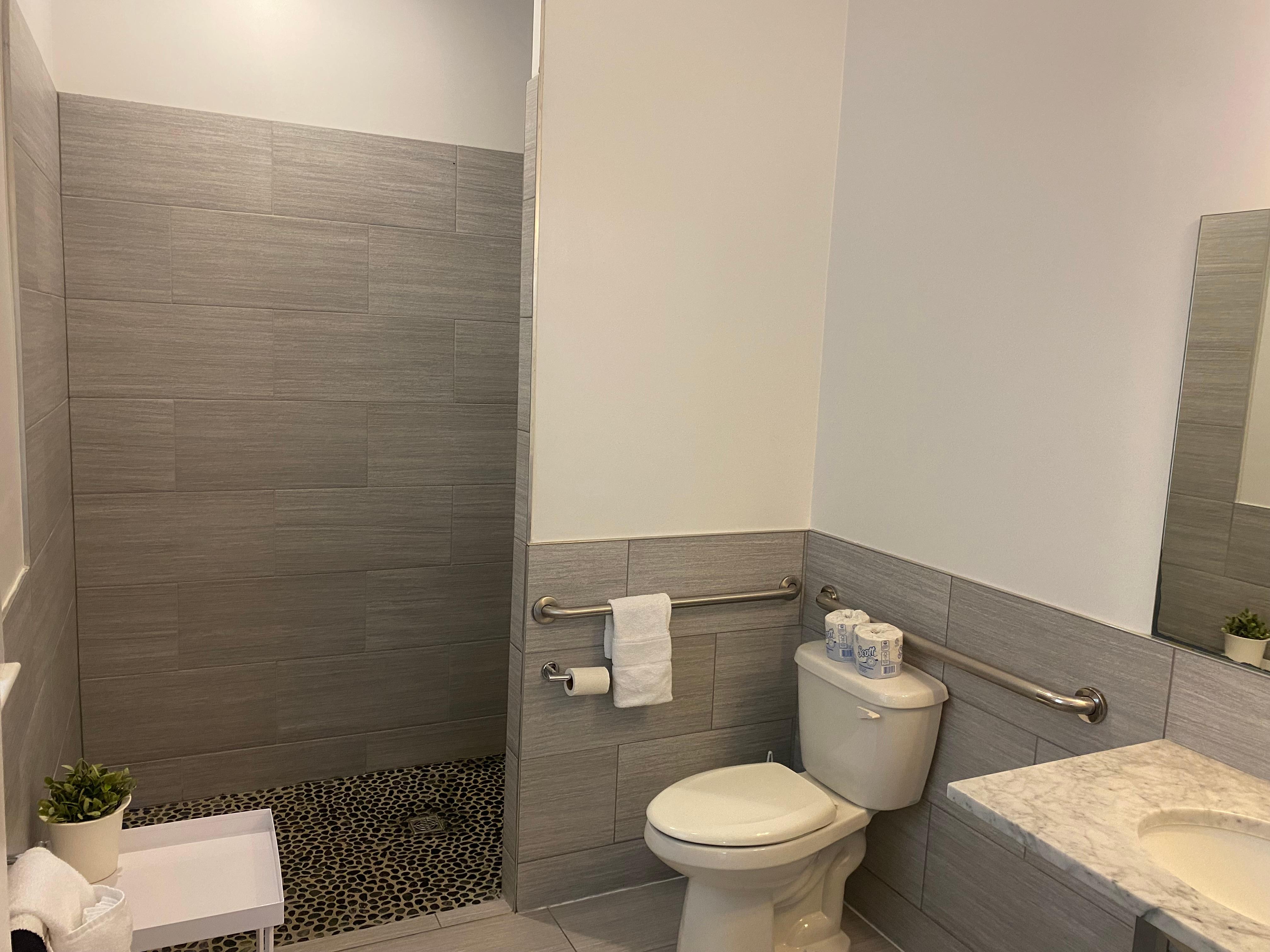 large bathroom