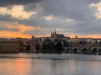 Vue de notre chambre