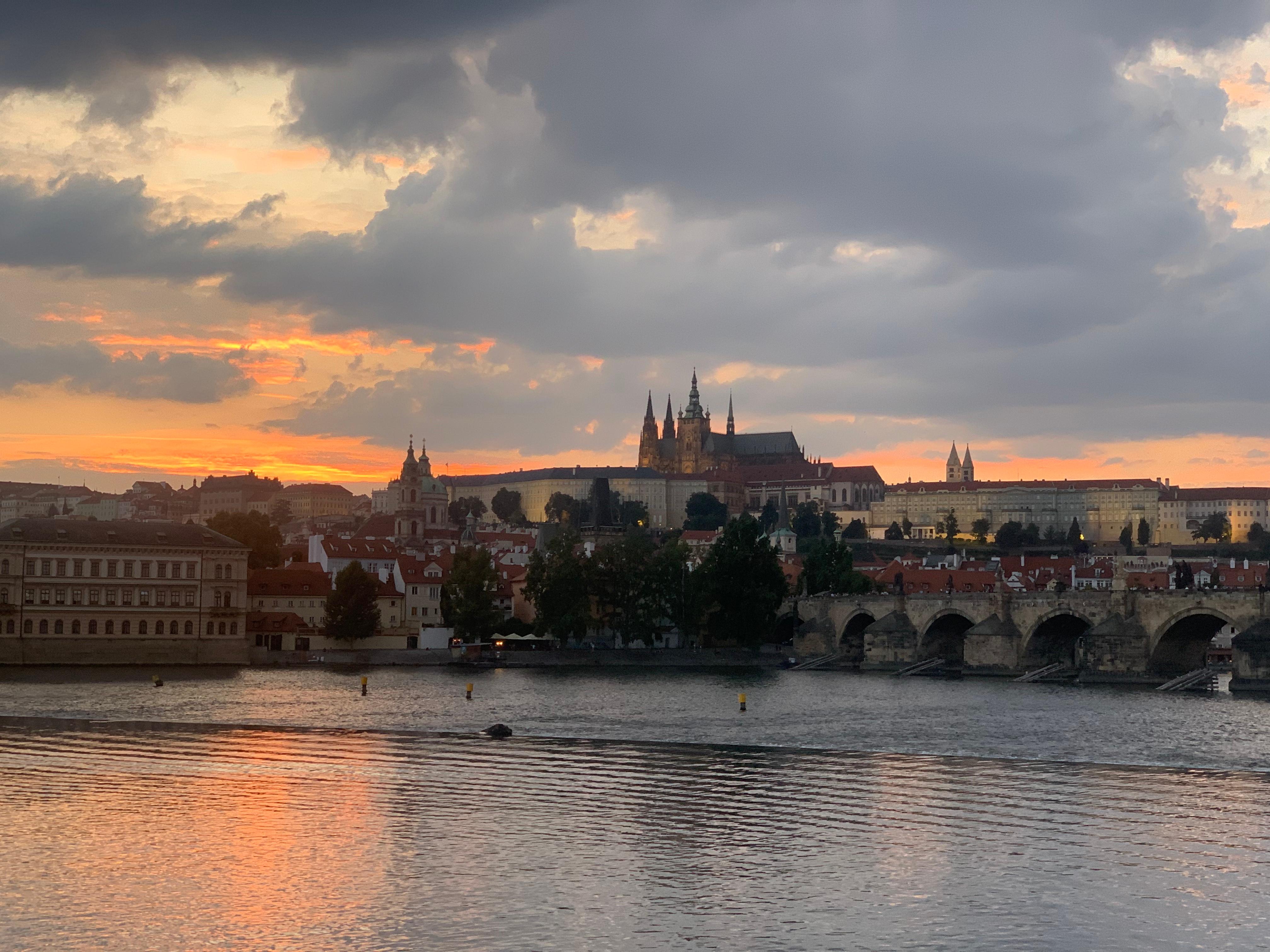 Vue de notre chambre